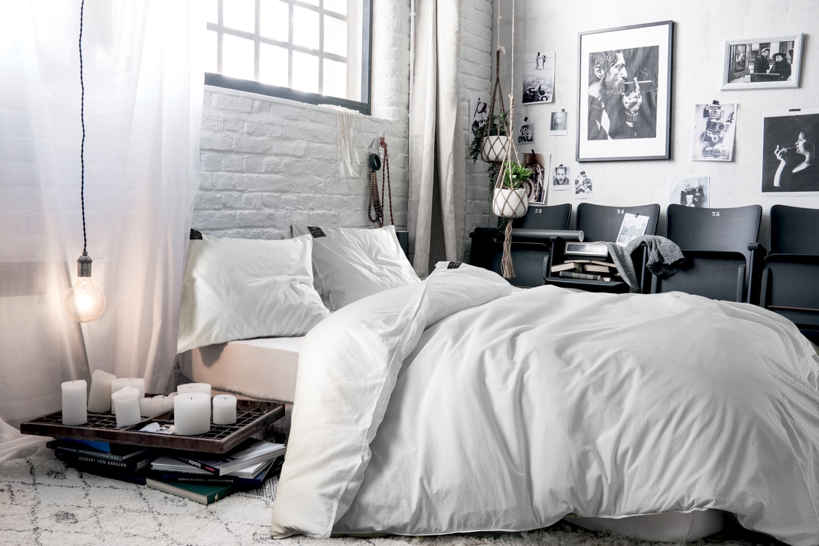 Oslo 140x200/220 wit