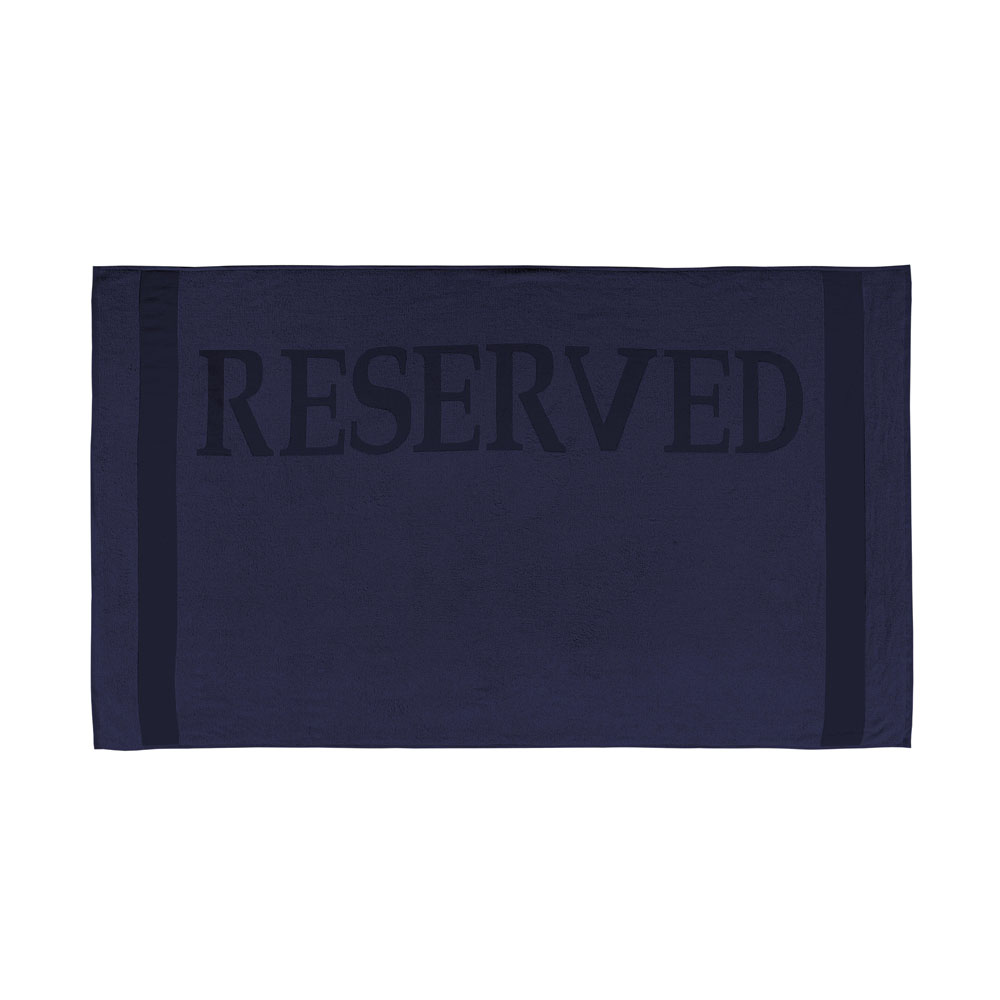 Strandlaken Reserved navy